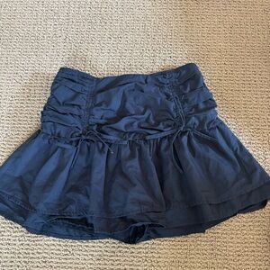 Navy skirt